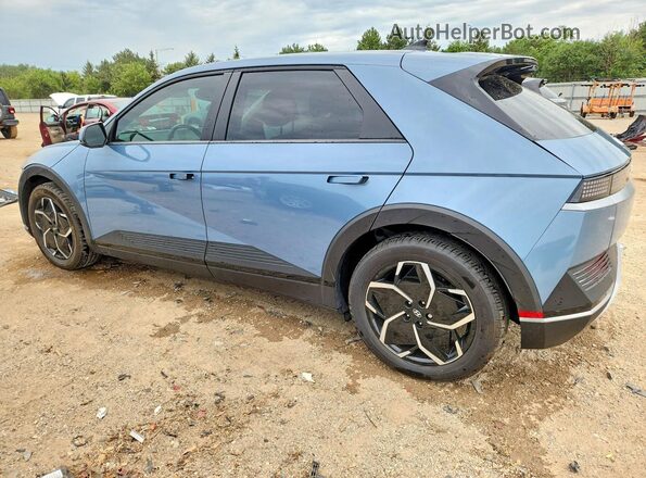 KM8KMDAF4PU217704 2023 HYUNDAI IONIQ Blue Rear left