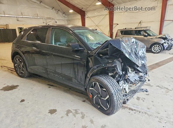KM8KMDDF1RU334378 2024 HYUNDAI IONIQ Черный Передняя правая четверть