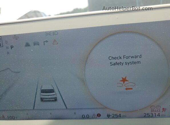 KM8KN4AE3PU180228 2023 HYUNDAI IONIQ White Vista del cuadro de instrumentos