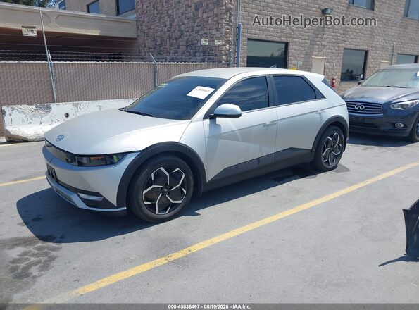 KM8KN4AE7PU144364 2023 HYUNDAI IONIQ 5 Серый Передняя левая четверть