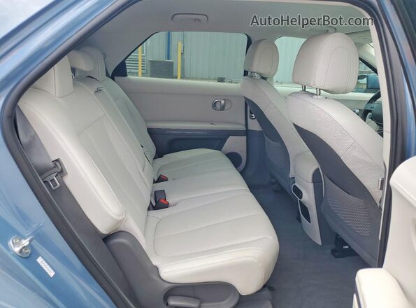 KM8KN4AE9NU068482 2022 HYUNDAI IONIQ Синий Вид задней части салона