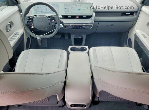 KM8KN4AE9NU068482 2022 HYUNDAI IONIQ Синий Вид панели приборов