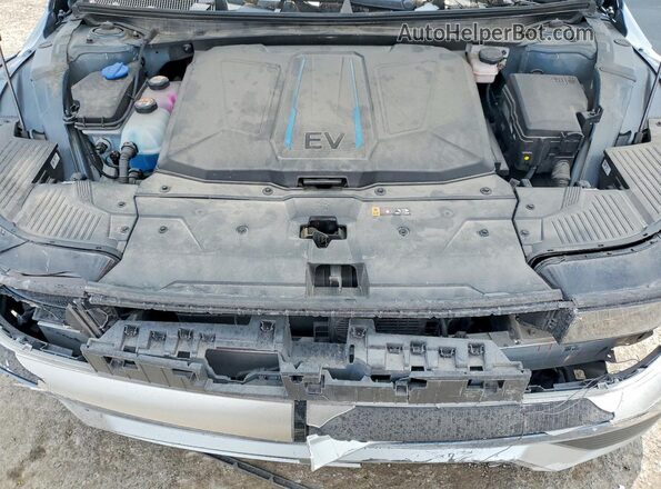 KM8KN4AE9NU068482 2022 HYUNDAI IONIQ Синий Вид подкапотного пространства