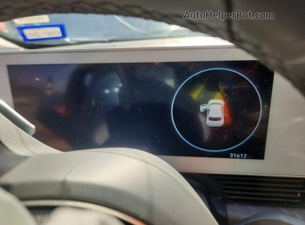 KM8KNDAF0PU231919 2023 HYUNDAI IONIQ Blue Instrument cluster view