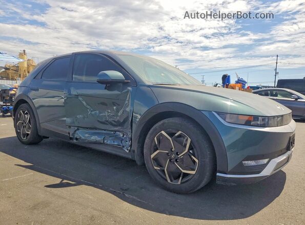 KM8KNDAF1PU172573 2023 HYUNDAI IONIQ Синий Передняя правая четверть