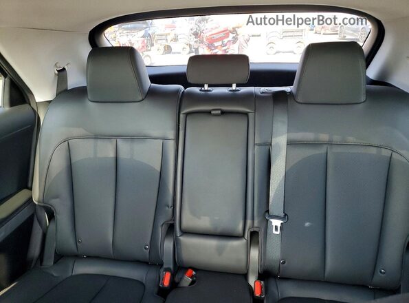KM8KNDAF2NU102822 2022 HYUNDAI IONIQ Black Widok tylnych siedzeń