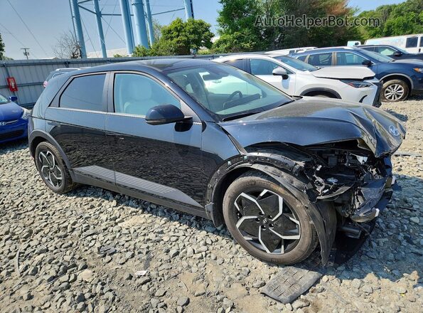 KM8KNDAF2PU183209 2023 HYUNDAI IONIQ Черный Передняя правая четверть