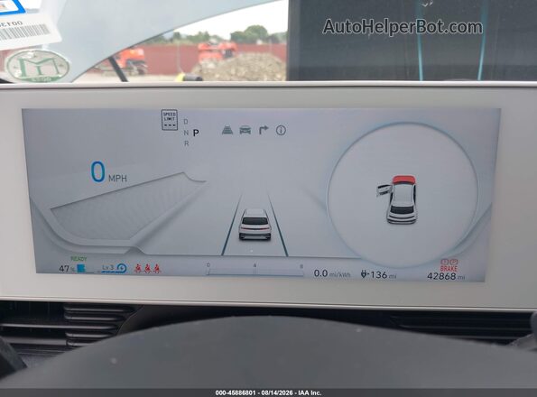 KM8KNDAF3PU141079 2023 HYUNDAI IONIQ 5 Light Blue Vista de los asientos traseros