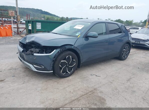 KM8KNDAF3PU141079 2023 HYUNDAI IONIQ 5 Light Blue Vista tres cuartos delantera izquierda