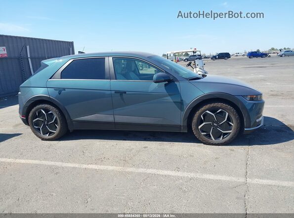 KM8KNDAF3PU167715 2023 HYUNDAI IONIQ 5 Blue უკანა სალონის ხედი