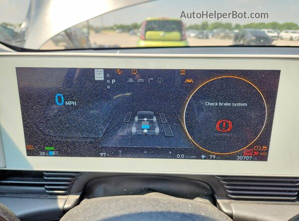 KM8KNDAF3PU180660 2023 HYUNDAI IONIQ Серый Вид щитка приборов