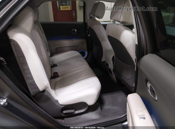 KM8KNDAF4PU162586 2023 HYUNDAI IONIQ 5 Gray VIN sticker view
