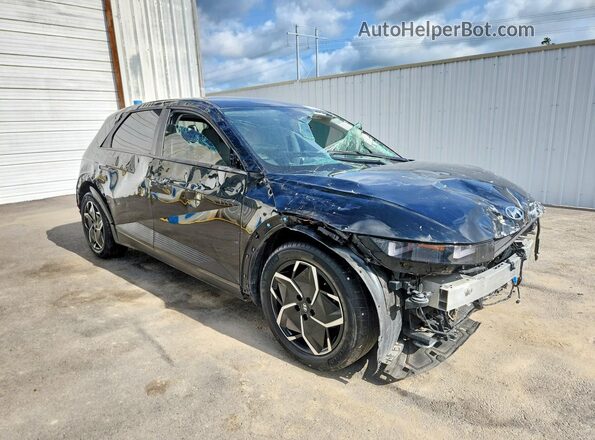 KM8KNDAF5PU230877 2023 HYUNDAI IONIQ Black Передня права чверть