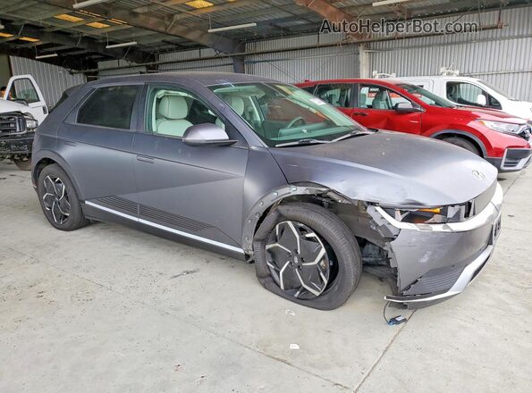 KM8KNDAF7NU096984 2022 HYUNDAI IONIQ Gray Przód prawy