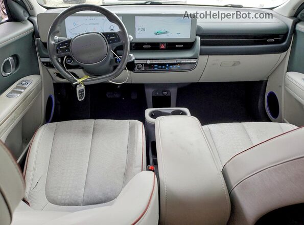 KM8KNDAF7NU096984 2022 HYUNDAI IONIQ Gray Widok deski rozdzielczej