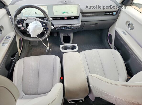 KM8KNDAF8NU103344 2022 HYUNDAI IONIQ White Вид панелі приладів