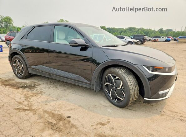 KM8KNDAF8PU124374 2023 HYUNDAI IONIQ Черный Передняя правая четверть