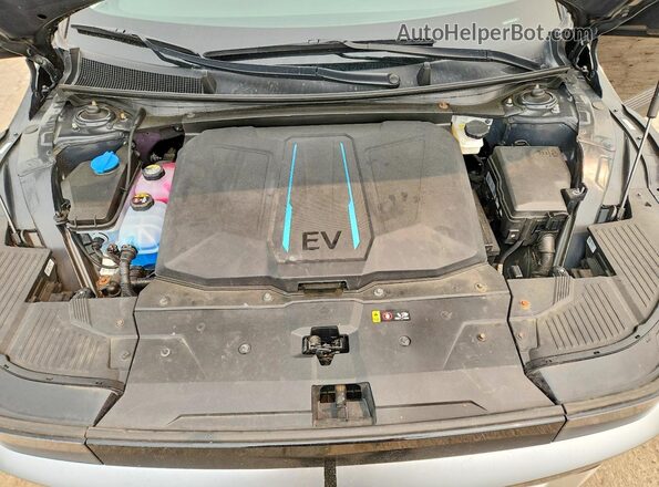 KM8KNDAF8PU124374 2023 HYUNDAI IONIQ Черный Вид подкапотного пространства