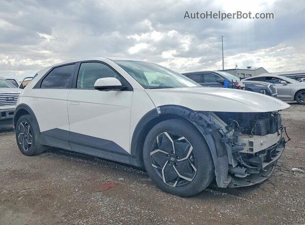 KM8KNDAF9PU217534 2019 HYUNDAI IONIQ White Передня права чверть