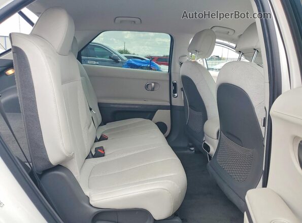 KM8KNDAF9PU217534 2019 HYUNDAI IONIQ White Вид задньої частини салону