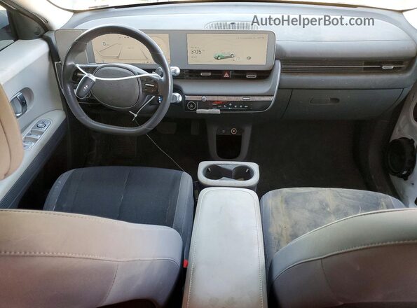 KM8KNDDF0RU318105 2024 HYUNDAI IONIQ White წინა პანელის ხედი