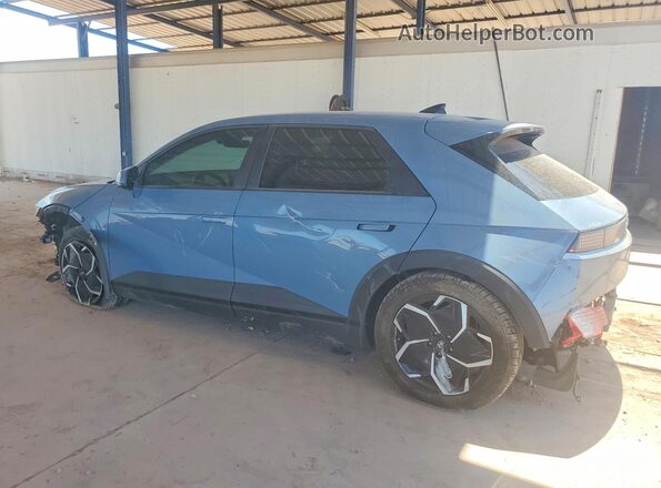 KM8KNDDF6RU266463 2024 HYUNDAI IONIQ Синий Задняя левая четверть