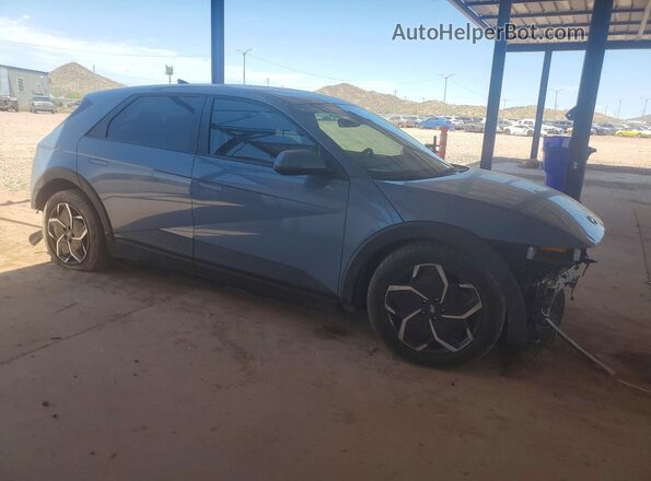 KM8KNDDF6RU266463 2024 HYUNDAI IONIQ Синий Передняя правая четверть