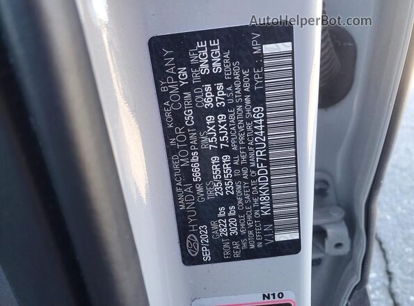KM8KNDDF7RU244469 2024 HYUNDAI IONIQ Gray Սալոնի 360 աստիճան տեսք
