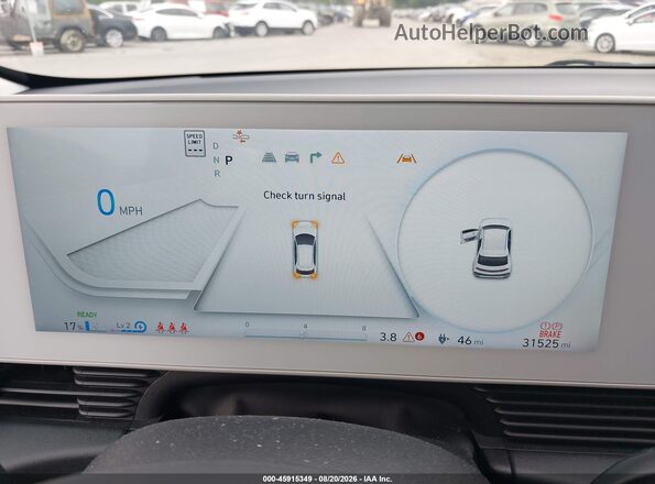 KM8KNDDF7RU286978 2024 HYUNDAI IONIQ 5 Gray უკანა სავარძლების ხედი
