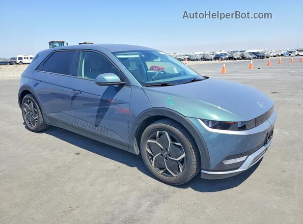 KM8KNDDF7RU301737 2024 HYUNDAI IONIQ Blue Передня права чверть