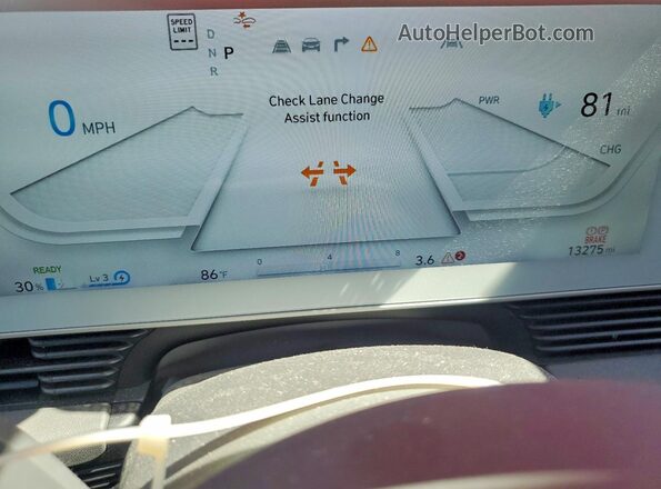 KM8KNDDF9RU282494 2024 HYUNDAI IONIQ Белый Вид щитка приборов