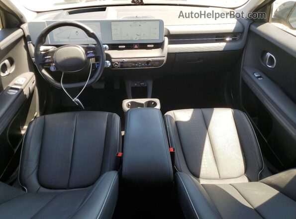 KM8KR4DEXRU341208 2024 HYUNDAI IONIQ Blue Dashboard view