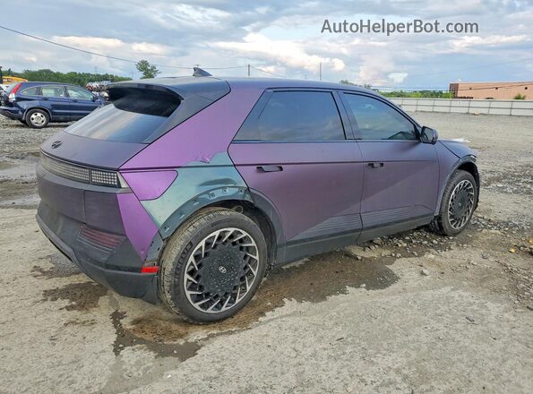 KM8KRDAF2NU077098 2022 HYUNDAI IONIQ Purple Հետևի աջ