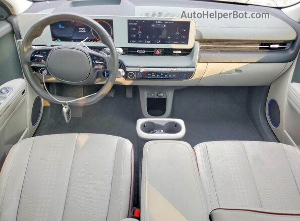 KM8KRDAF2NU077098 2022 HYUNDAI IONIQ Purple Առջևի վահանակի տեսք