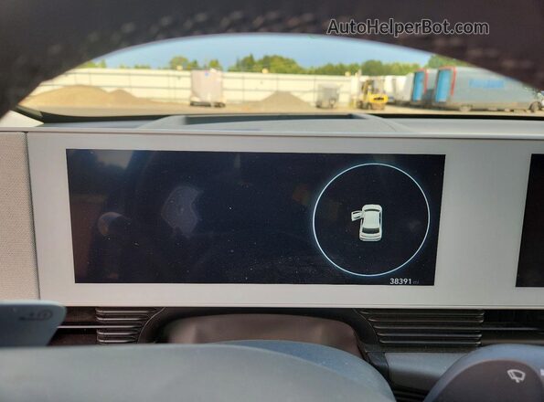 KM8KRDDF4RU333064 2024 HYUNDAI IONIQ Синий Вид щитка приборов