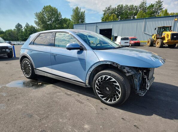 KM8KRDDF4RU333064 2024 HYUNDAI IONIQ Синий Передняя правая четверть