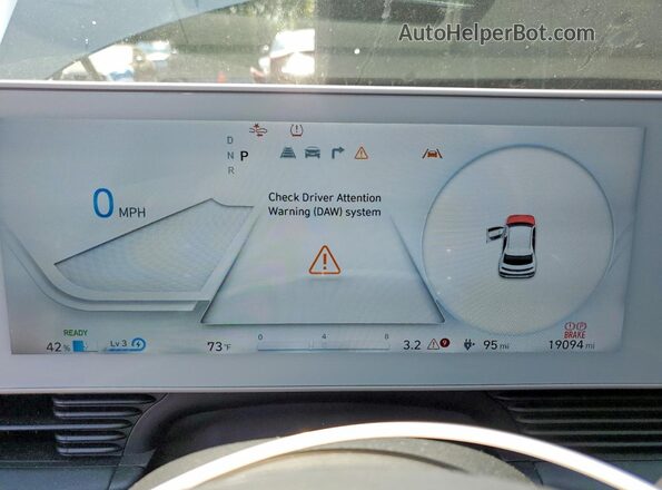 KM8KRDDF9RU322898 2024 HYUNDAI IONIQ Green Սարքավորումների վահանակի տեսք