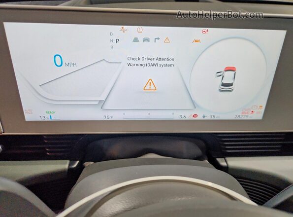 KM8KRDDFXRU252795 2024 HYUNDAI IONIQ Gray Սարքավորումների վահանակի տեսք