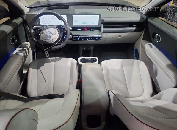 KM8KRDDFXRU252795 2024 HYUNDAI IONIQ Gray Առջևի վահանակի տեսք