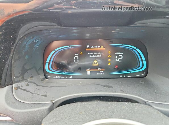 KM8R14GE6SU903256 2025 HYUNDAI PALISADE Gray Вид щитка приладів