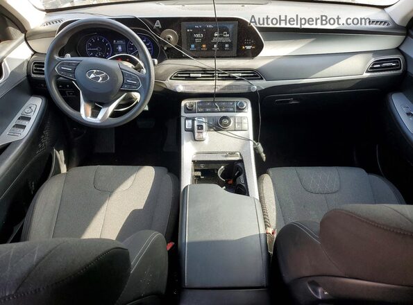KM8R14HE1LU111998 2020 HYUNDAI PALISADE Black Dashboard view