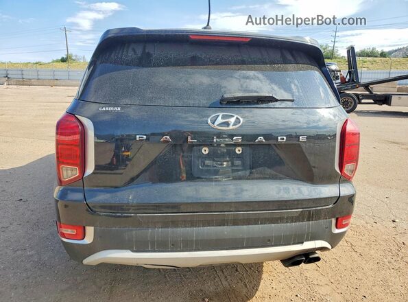 KM8R14HE1LU111998 2020 HYUNDAI PALISADE Black Rear view