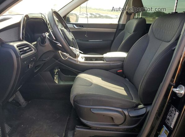 KM8R14HE1LU111998 2020 HYUNDAI PALISADE Black Front interior view
