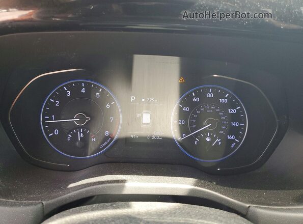 KM8R14HE8MU278909 2021 HYUNDAI PALISADE White Vista del cuadro de instrumentos