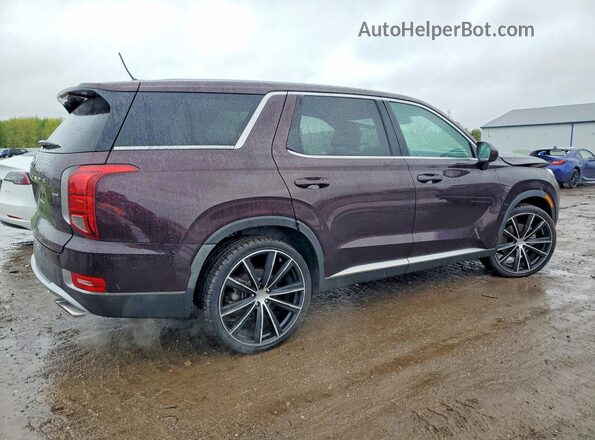 KM8R1DHE1LU044982 2020 HYUNDAI PALISADE Burgundy უკანა მარჯვენა