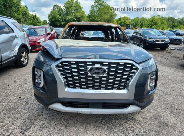 KM8R1DHE3LU043946 2020 HYUNDAI PALISADE Gray Vista frontal