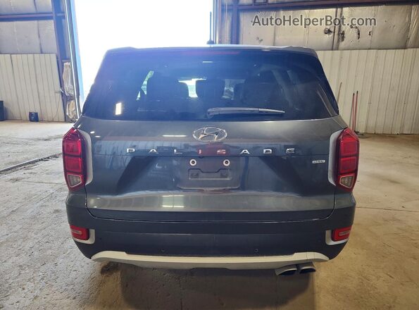 KM8R1DHE7MU174833 2021 HYUNDAI PALISADE Charcoal Вид ззаду