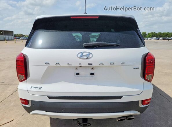 KM8R1DHE9MU202986 2021 HYUNDAI PALISADE White Vista trasera