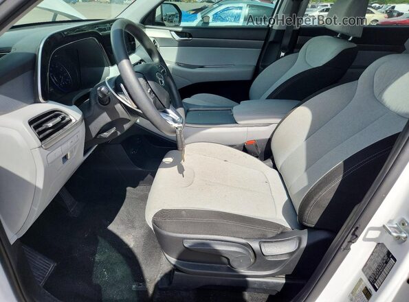 KM8R1DHE9MU202986 2021 HYUNDAI PALISADE White Vista interior delantera