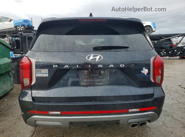 KM8R24GEXRU792041 2024 HYUNDAI PALISADE Black Вид ззаду